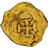 Image 2 : SPAIN, Seville, gold cob 2 escudos, Philip III or IV, assayer not visible, NGC MS 63, finest known i