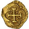 Image 2 : SPAIN, Seville, gold cob 8 escudos, 1659 (R), NGC MS 62, finest and only example in NGC census.