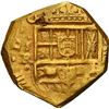 Image 1 : SPAIN, Seville, gold cob 4 escudos, Philip IV, assayer R, NGC AU details / cleaned.