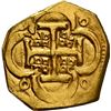 Image 2 : SPAIN, Seville, gold cob 4 escudos, Philip IV, assayer R, NGC AU details / cleaned.