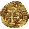 Image 2 : SPAIN, Seville, gold cob 8 escudos, 1681/0/79 S, very rare (unlisted), NGC MS 61.