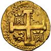 Image 2 : PERU, Lima, gold cob 8 escudos, 1732 N, NGC AU details / removed from jewelry.