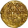Image 1 : PERU, Lima, gold cob 8 escudos, 1735 N.