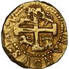 Image 2 : PERU, Lima, gold cob 8 escudos, 1748 R, NGC AU 55.