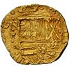 Image 1 : COLOMBIA, Bogotá, gold cob 2 escudos, Philip IV, assayer A below mintmark NR to left, dots in ringle