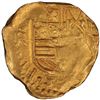 Image 1 : COLOMBIA, Bogotá, gold cob 2 escudos, 1655, assayer R below denomination II to right, mintmark NR to