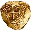 Image 2 : COLOMBIA, Bogotá, gold cob 2 escudos, 1699 (ARCE), rare.