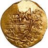 Image 1 : COLOMBIA, Bogotá, gold cob 2 escudos, (1701) (ARCE), king's name as CARLVS, rare.