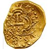Image 2 : COLOMBIA, Bogotá, gold cob 2 escudos, (1701) (VA), Philip V/Charles II transitional, flipover double