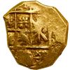 Image 1 : COLOMBIA, Bogotá, gold cob 2 escudos, (1704/3?), assayer not visible (Arce).