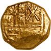 Image 1 : COLOMBIA, Bogotá, gold cob 2 escudos, (1704), no assayer (Arce).