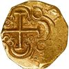 Image 2 : COLOMBIA, Bogotá, gold cob 2 escudos, (1704), no assayer (Arce).