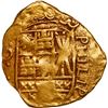 Image 1 : COLOMBIA, Bogotá, gold cob 2 escudos, 1719 no assayer (Arce), very rare.