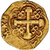 Image 2 : COLOMBIA, Bogotá, gold cob 2 escudos, Philip V, assayer S to right, mintmark F to left (ca. 1730), N