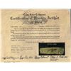 Image 2 : Gold bar ingot from Colombia, 915 grams, marked with fineness XXII (22K), circular tax stamp, and fo
