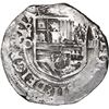 Image 1 : MEXICO, Mexico City, cob 4 reales, Philip II, assayer O below mintmark oM to left, denomination o-II