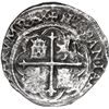Image 2 : MEXICO, Mexico City, cob 4 reales, Philip II, assayer O below mintmark oM to left, denomination o-II