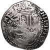 Image 1 : PERU, Lima, cob 2 reales, Philip II, assayer Diego de la Torre, (*)-ii to left, P-oD/X to right, rar