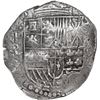 Image 1 : BOLIVIA, Potosí, cob 8 reales, 1618 PAL, rare, Grade 1.