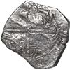 Image 2 : BOLIVIA, Potosí, cob 4 reales, Philip III, assayer Q, Grade 3.