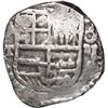Image 1 : BOLIVIA, Potosí, cob 4 reales, Philip III, 1620 T, Grade 1.