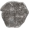 Image 2 : BOLIVIA, Potosí, cob 2 reales, Philip III, assayer RL (curved leg), Grade 1.