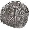 Image 2 : BOLIVIA, Potosí, cob 2 reales, 1618 PAL, rare, Grade 1.