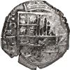 Image 1 : BOLIVIA, Potosí, cob 2 reales, Philip III, assayer T, quadrants of cross transposed, no Grade on cer