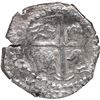 Image 2 : BOLIVIA, Potosí, cob 2 reales, Philip III, assayer T, quadrants of cross transposed, no Grade on cer