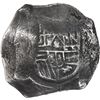 Image 1 : MEXICO, Mexico City, cob 8 reales, Philip IV, assayer not visible (D, late 1620s to early 1630s).