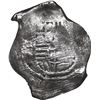 Image 1 : MEXICO, Mexico City, cob 8 reales, Philip IV, assayer not visible (P), canvas impression on obverse.