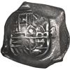 Image 1 : MEXICO, Mexico City, cob 4 reales, Philip IV, assayer P.