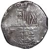 Image 1 : BOLIVIA, Potosí, cob 8 reales, 1636 TR.