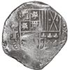Image 1 : BOLIVIA, Potosí, cob 8 reales, Philip IV, assayer T (mid-1630s).