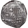 Image 1 : BOLIVIA, Potosí, cob 8 reales, Philip IV, assayer T (mid-1630s).