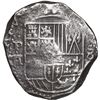 Image 1 : BOLIVIA, Potosí, cob 8 reales, Philip IV, assayer TR (mid- to late 1630s).