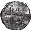 Image 2 : BOLIVIA, Potosí, cob 8 reales, Philip IV, assayer TR (mid- to late 1630s).