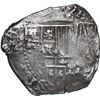 Image 1 : BOLIVIA, Potosí, cob 8 reales, Philip IV, assayer TR (mid- to late 1630s).