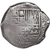 Image 1 : BOLIVIA, Potosí, cob 8 reales, Philip IV, assayer not visible (1630s).