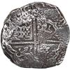 Image 2 : BOLIVIA, Potosí, cob 8 reales, Philip IV, assayer not visible (1630s).