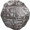 Image 1 : BOLIVIA, Potosí, cob 8 reales, Philip IV, assayer not visible (1630s).