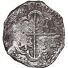 Image 2 : BOLIVIA, Potosí, cob 8 reales, Philip IV, assayer not visible (1630s).