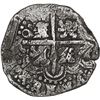 Image 2 : BOLIVIA, Potosí, cob 8 reales, (1649) Z, with crown-alone countermark (rare variety) on shield, ex-P