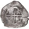 Image 2 : BOLIVIA, Potosí, cob 8 reales, (1651-52) E, no countermark (rare).