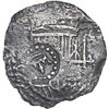 Image 1 : BOLIVIA, Potosí, cob 4 reales, (1650-51) O, with crown-alone countermark on shield, ex-Ponte, Mastal
