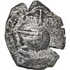 Image 2 : BOLIVIA, Potosí, cob 4 reales, (1651-52) E, with crowned-o countermark (rare) on cross, ex-Ponte, Ma