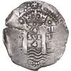 Image 1 : BOLIVIA, Potosí, cob 4 reales, 1652 E, transitional McLean Type I, ex-Ponte, ex-Ponterio, Janson Pla