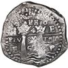 Image 1 : BOLIVIA, Potosí, cob 4 reales, 1652 E, post-transitional (McLean Transitional Type III), 1-PH-6 at t