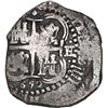 Image 2 : BOLIVIA, Potosí, cob 4 reales, 1652 E, post-transitional (McLean Transitional Type III), 1-PH-6 at t