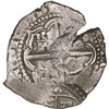 Image 2 : BOLIVIA, Potosí, cob 4 reales, 1651 (modern 5) E, with crown-alone (rare variety) and crowned-arms c